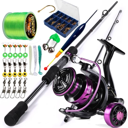 Set Pancing 1.8m Joran Pancing 1000-4000 Reel Pancing 150M Senar Pancing Umpan Combo pancingan set lengkap